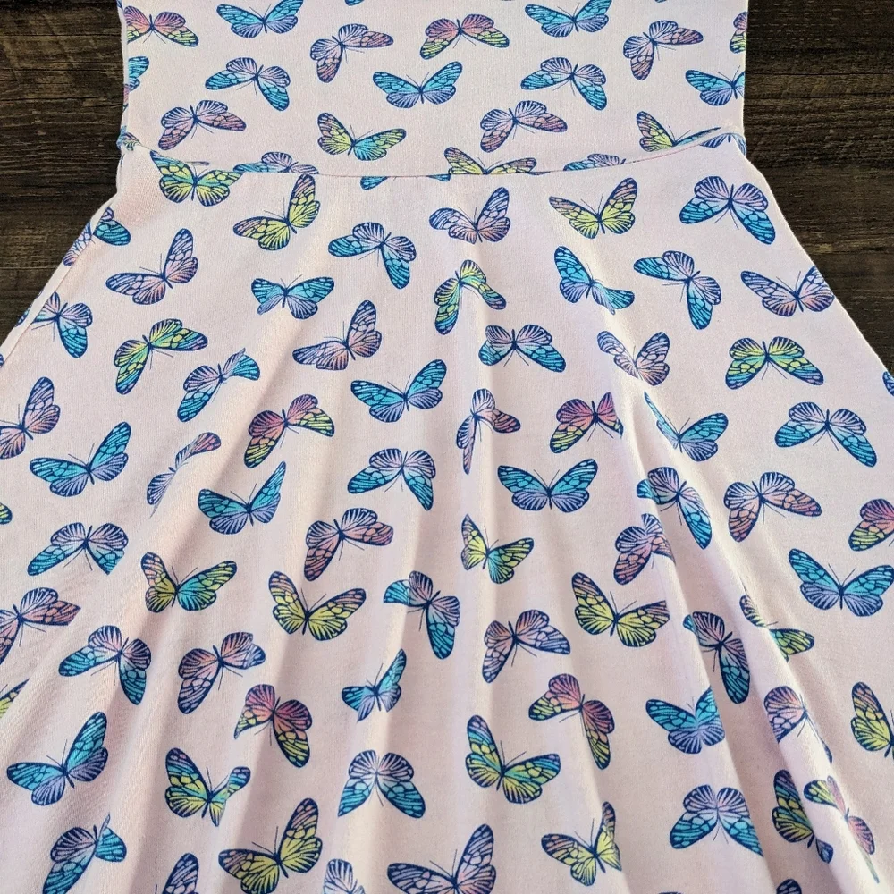 Children's Place Pink Butterfly Dress